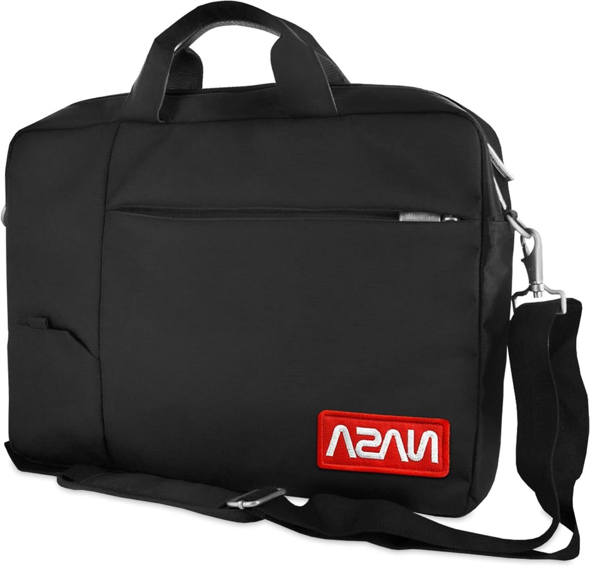 Notebooktas - Laptoptas Documententas - Veilig Vervoer - Ruime Vakken Trolleyhouder - 43 x 5 x 33 cm - Zwart