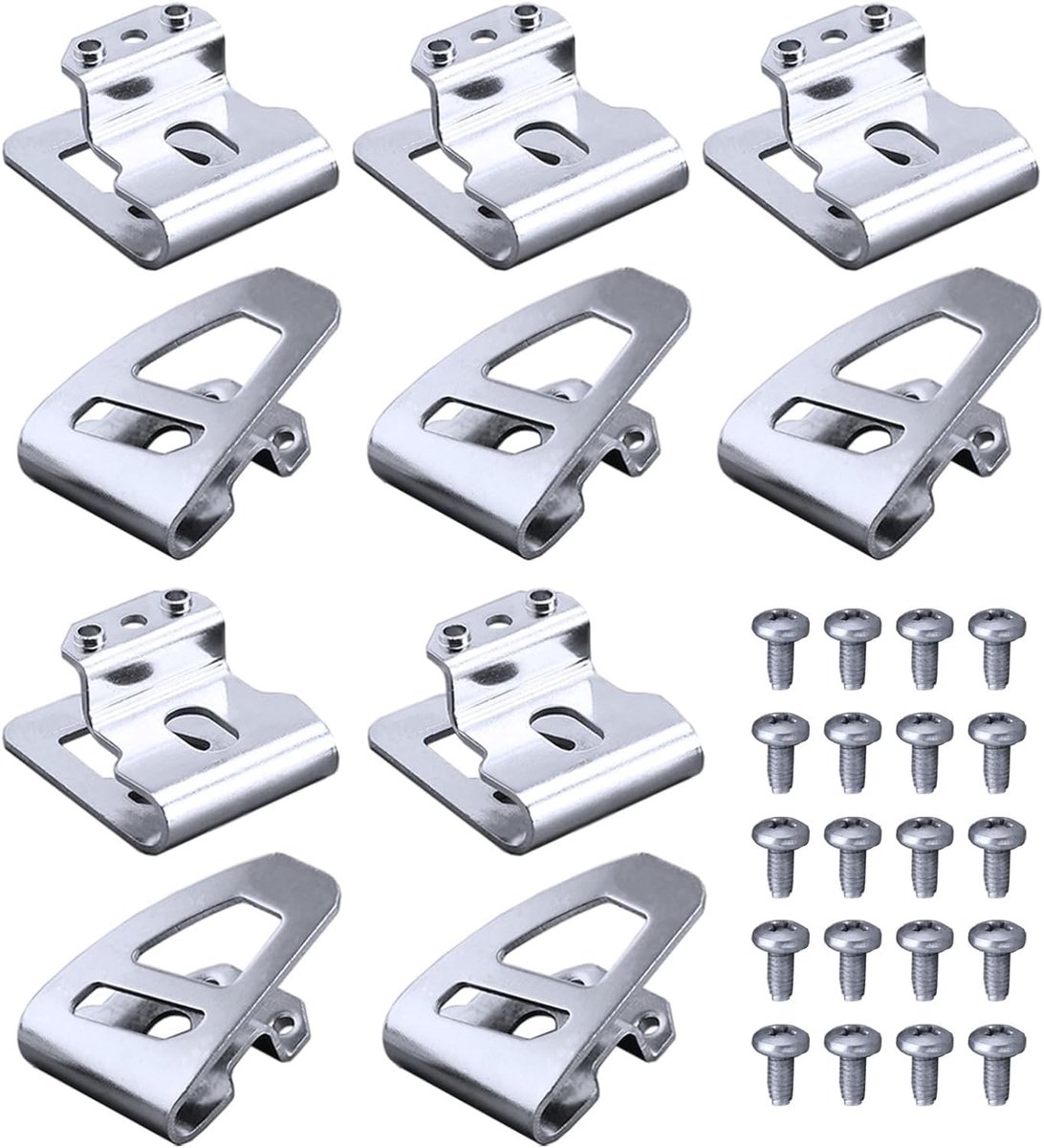 10x Belt Clip Hooks met Schroeven voor Milwaukee M18 Gereedschap