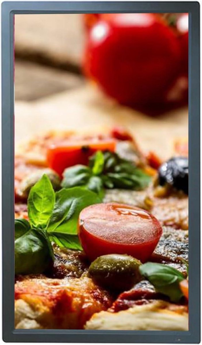 Digitale Fotolijst - Advertentie Display - Bedrijfsreclame - Bewegingssensor - 27 Inch - Zwart