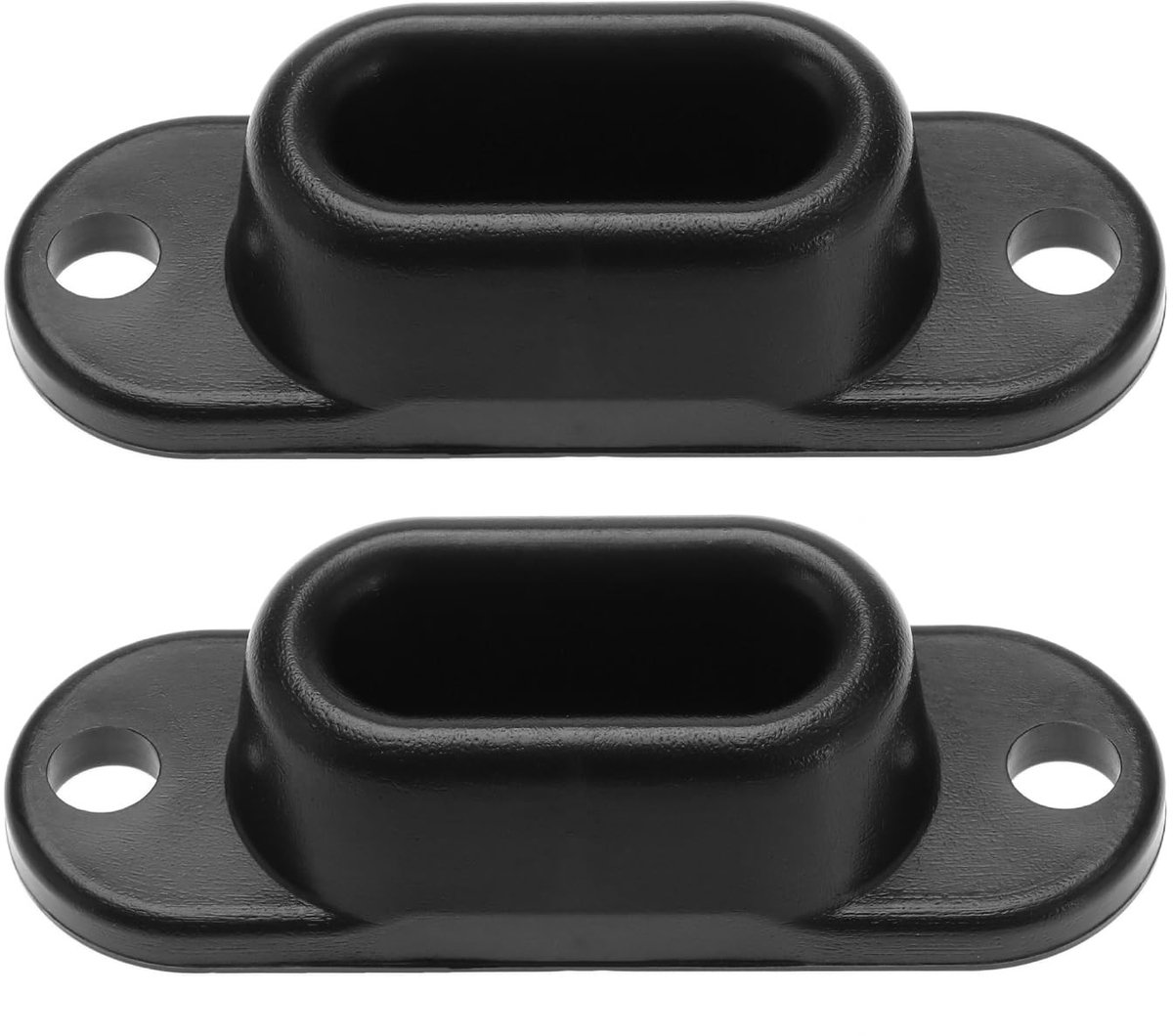Dailygoody - Autodeur Wig Stop - Schuifstop Deur - Zwart - 2 Stuks - Compatibel met W638 en Sprinter 901 902 903 904 - Hoogwaardig ABS Kunststof
