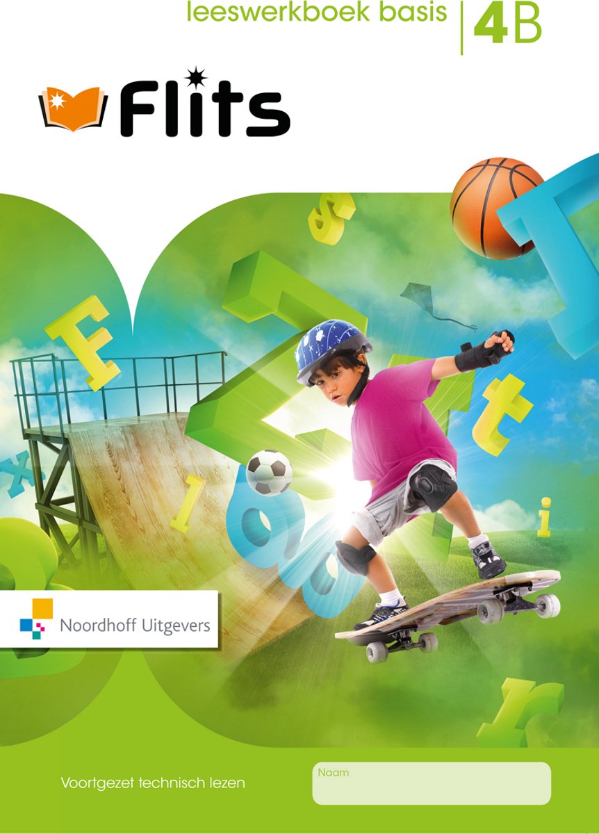 Flits Leeswerkboek basis 4B (per pak van 5)