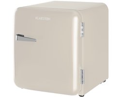 Klarstein Minibar minikoelkast voor kamers, 48 ​​liter minikoelkast voor drankjes en cosmetica, kleine , kleine en stille koelkast, verstelbaar schap, kleine huidverzorgingskoelkast 0-10 °C - Mini Koelkast - 48L - Mini Fridge