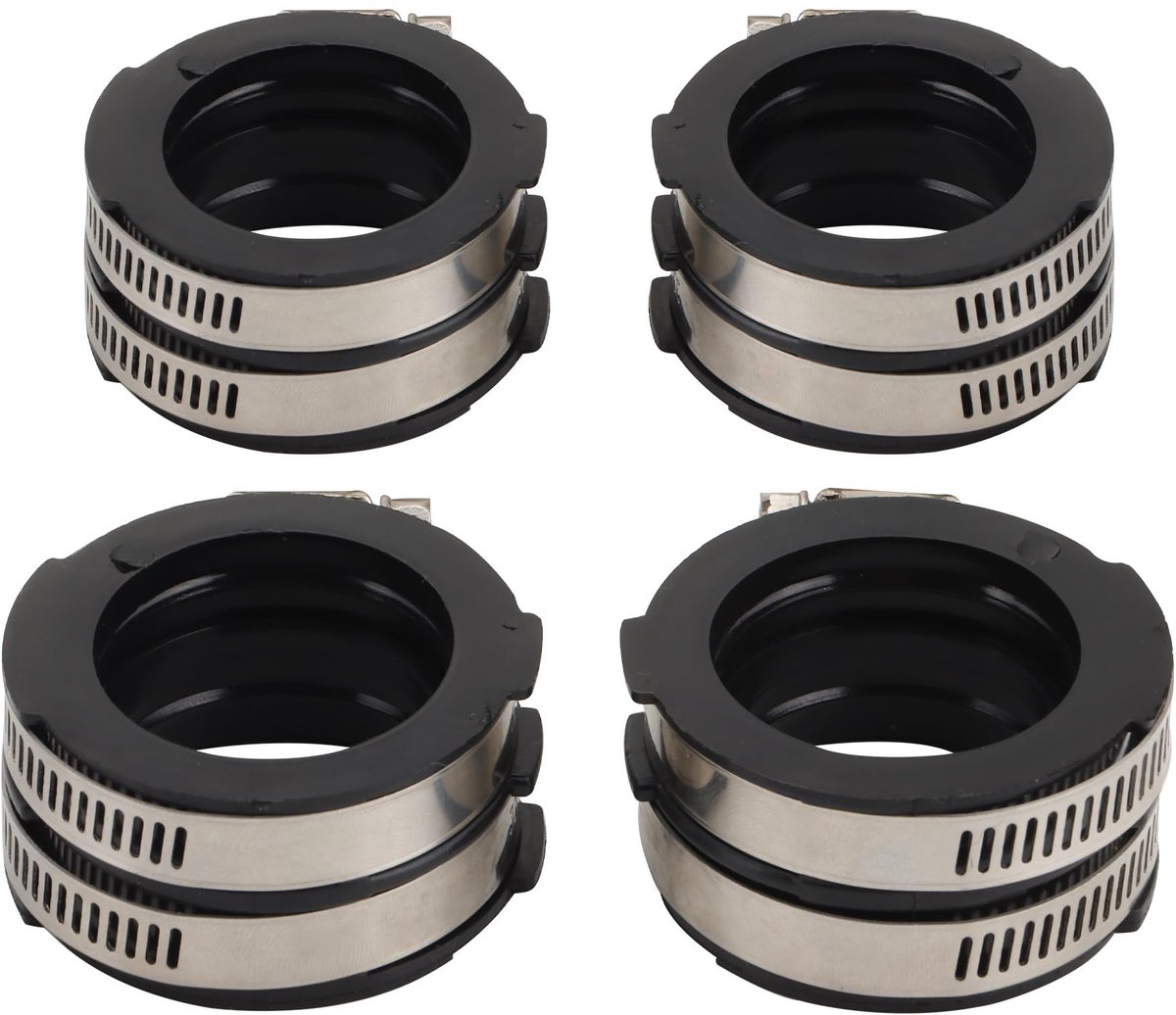 Dailygoody - WOOSTAR Carburateur Inlaatspruitstuk Vervanging voor V-MAX 1200 (1985-2007) - Pack van 4