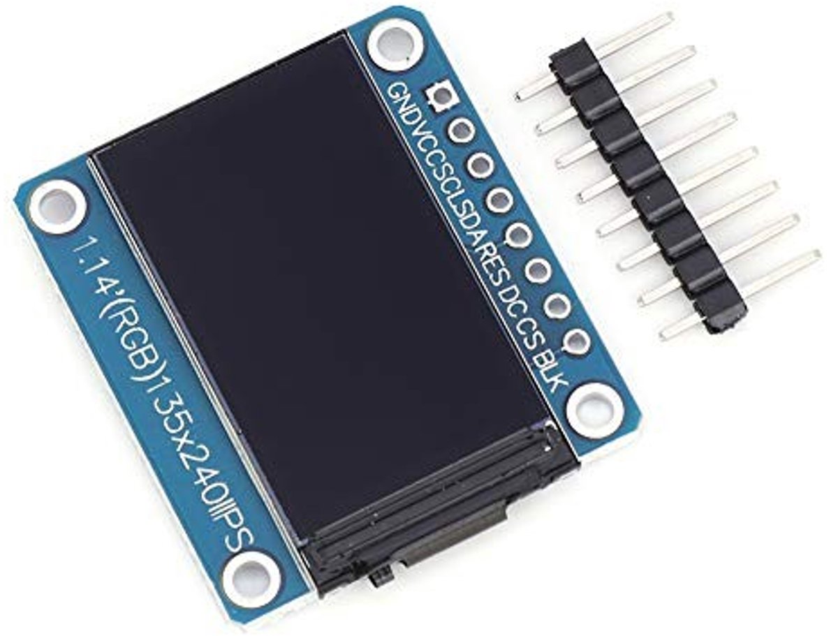 Dailygoody - 1.14 inch Display - Hoogwaardige weergave - Compact formaat - Smart LCD Display - Geschikt voor elektronica project...