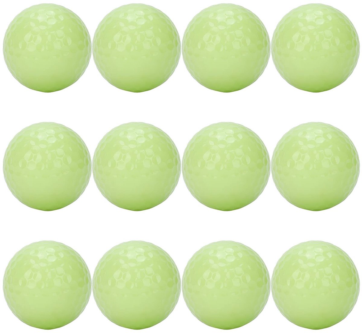 Dailygoody - Golfballen - Gloeiende Golfballen - Perfect voor Nacht Golf Training - Lichtgevende Golfbal - Golf Training - Oefening in het Donker