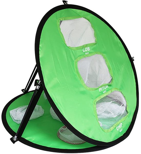 Dailygoody - Chipping Dubbelzijdige Apparatuur - Golf Netto - Draagbare Training Hulpmiddelen - 5 Gaten - Indoor Outdoor - Perfect voor Swing en Schot. van Merkloos — afbeelding 4