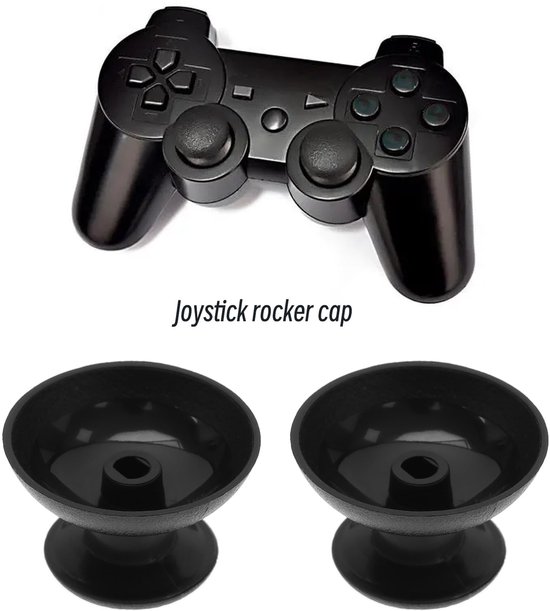 8 Stuks Thumbsticks voor PS3 Controller - Vervangingen voor Joystick Grip en Analoge Stick Caps — afbeelding 4