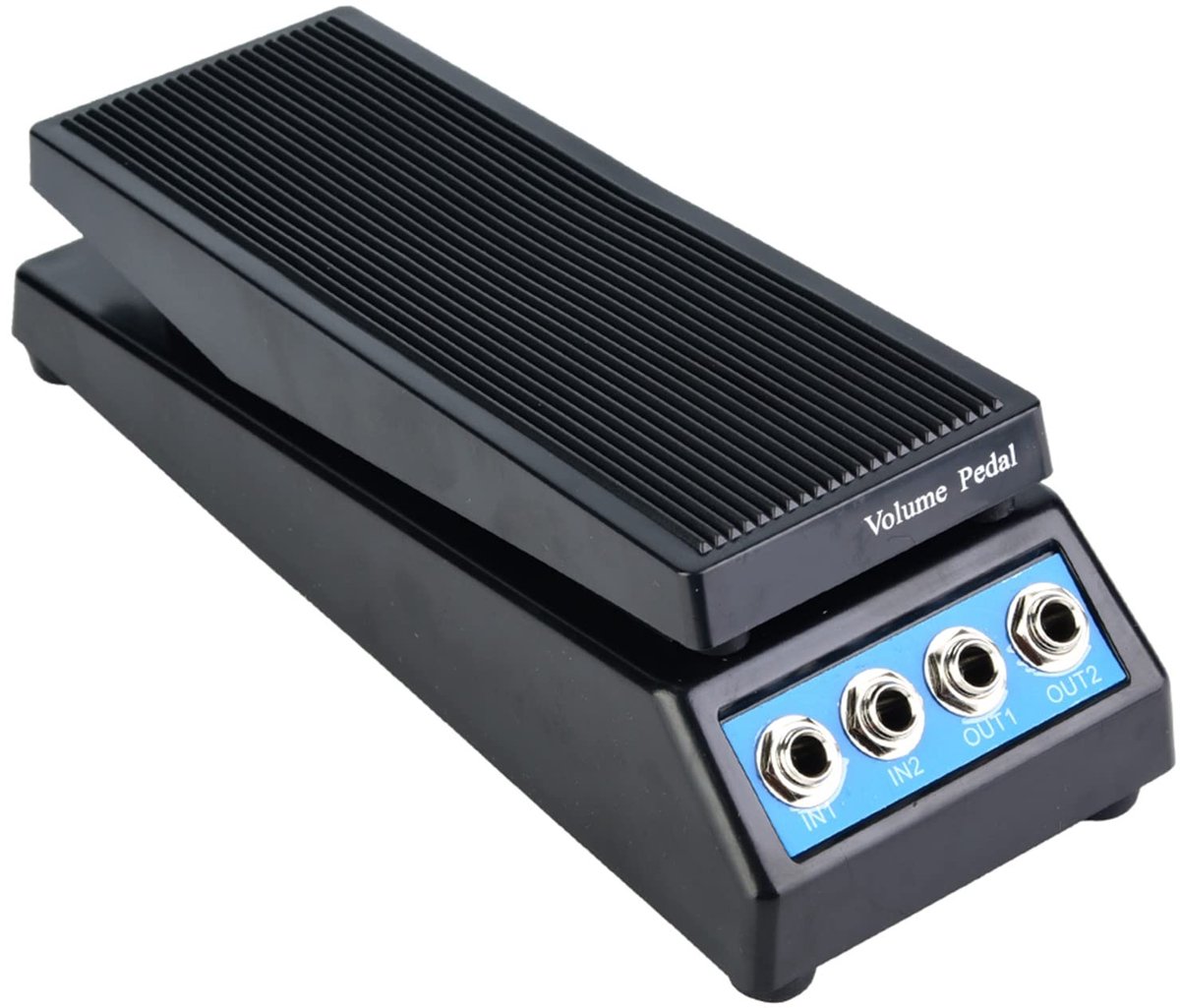Dailygoody - Draagbare Gitaar Pedaal - Stereo Gitaar Volume Pedaal - Precisie Volume Regulatie - Compact Formaat - Gitaar Accessoire - Geschikt voor G...