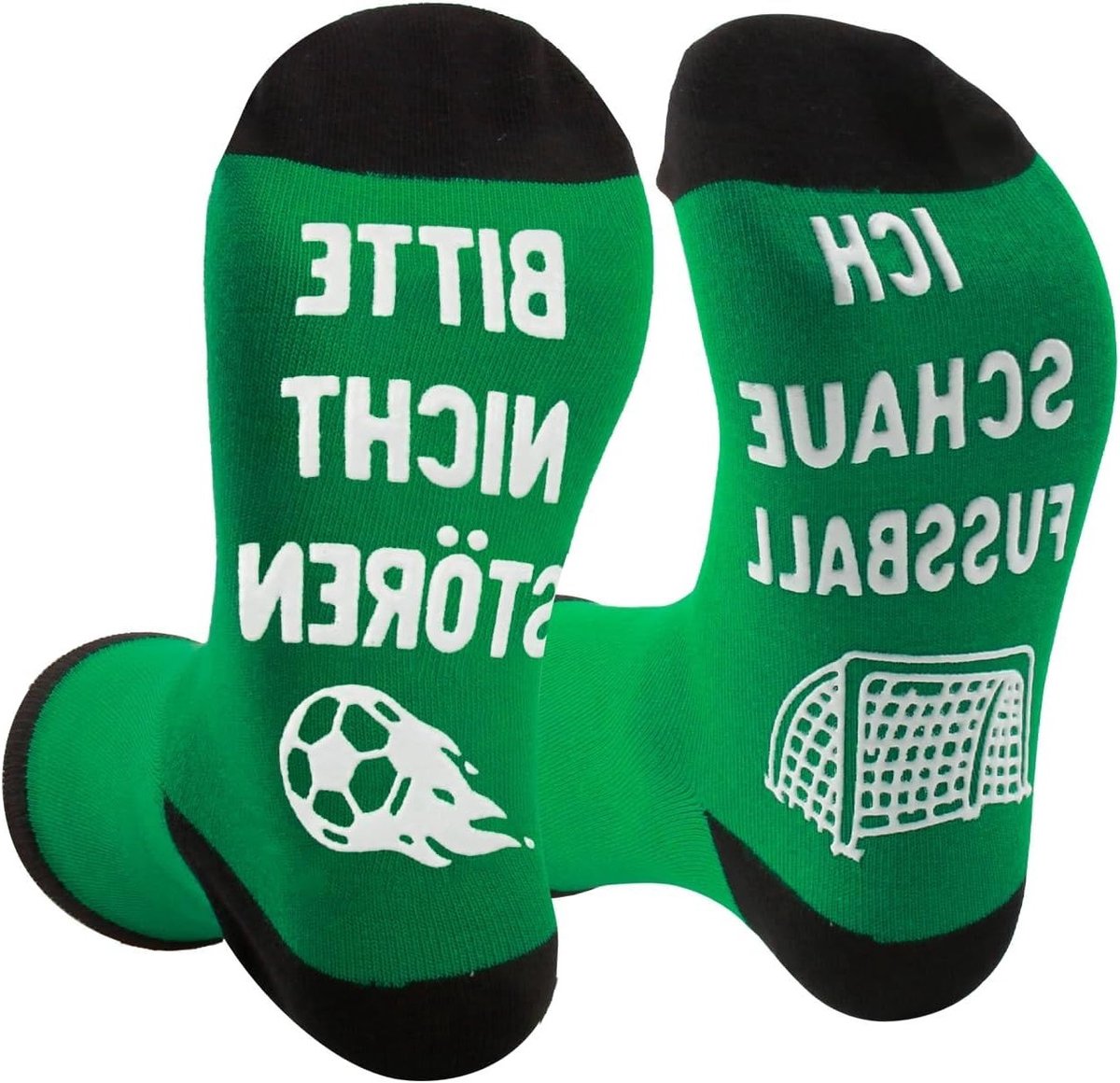 Grappige Voetbalsokken voor Mannen, Leuk Voetbal Cadeau voor Fans, Perfect voor Vader, Opa en Verjaardag