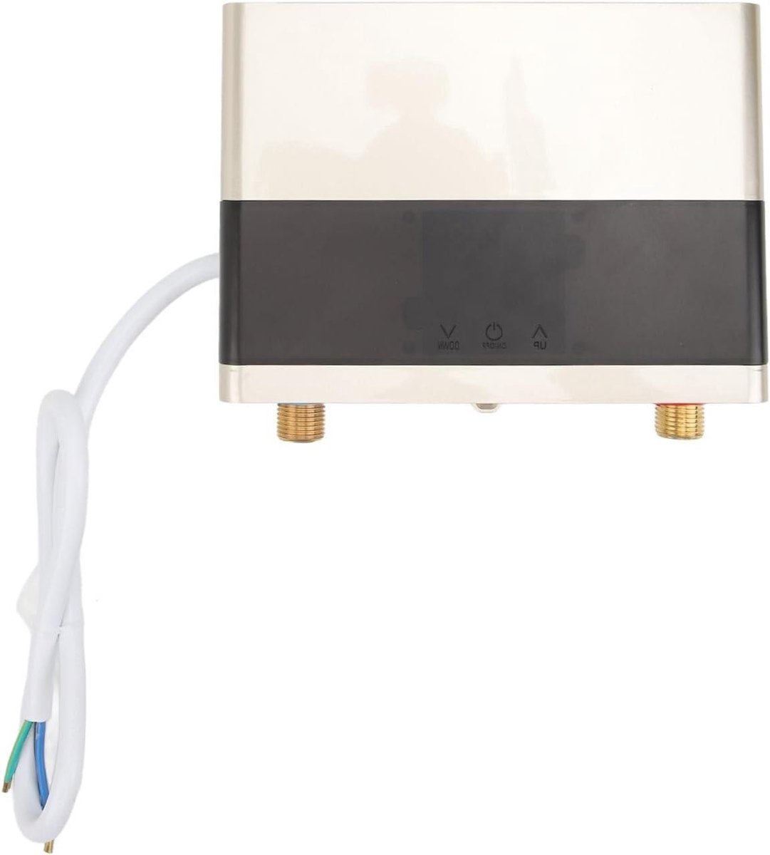 Elektrische doorstromer - Directe boiler - Direct warm water - Intelligente temperatuurregeling - 3000W - Goud