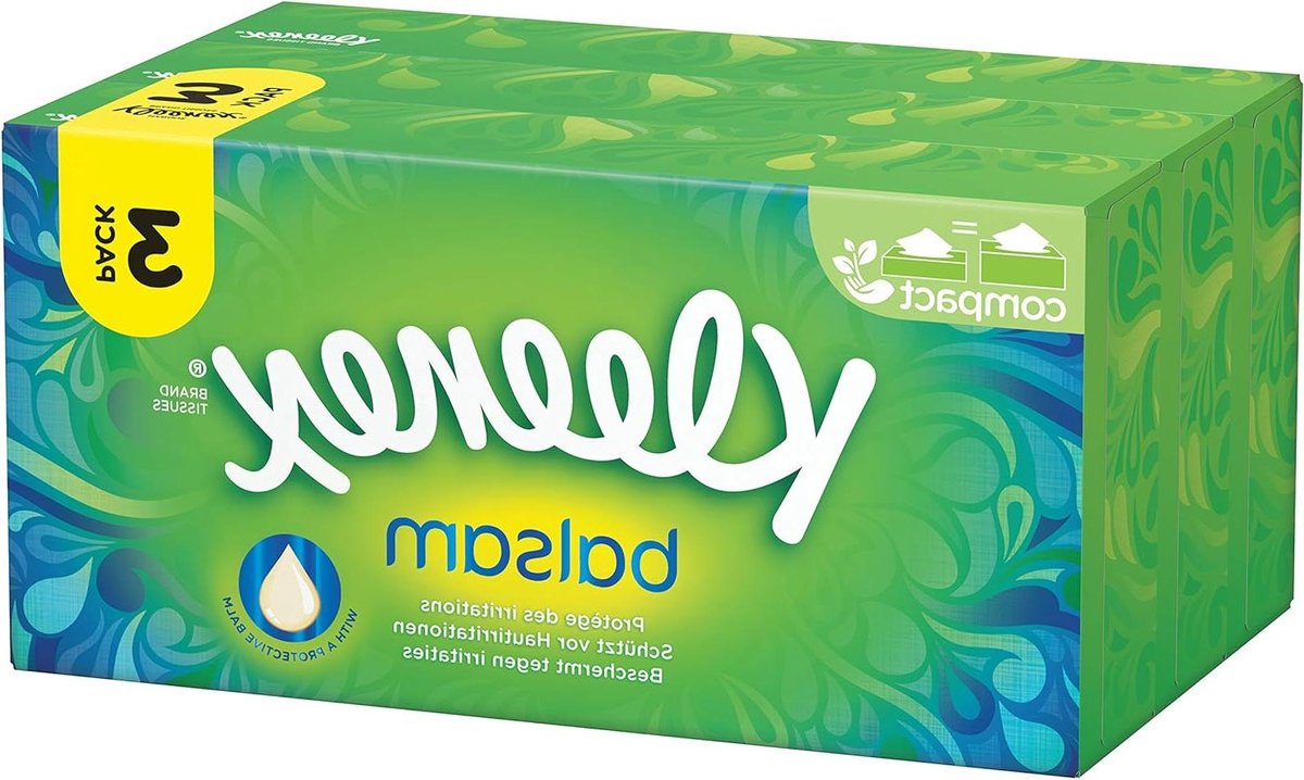 Balsemweefsels - Verkoelende tissues - Neus verzorgen - Calendula balsem - 3 dozen - Wit