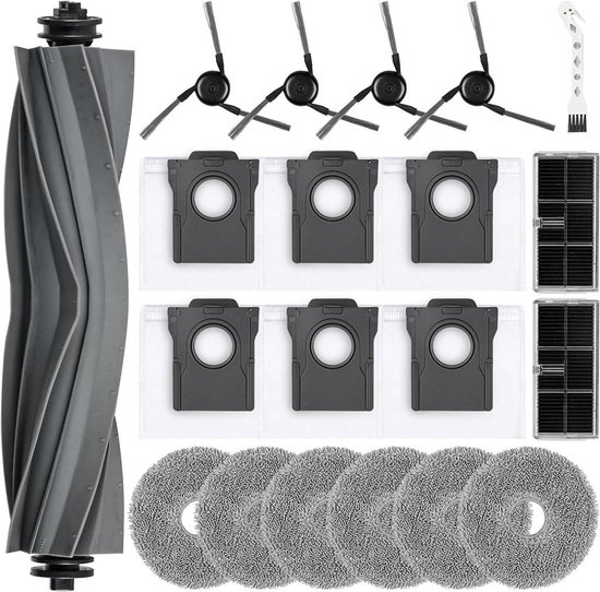 20-delige accessoirekit Geschikt voor de Dreame L10s Ultra Gen 3 en X40 robotstofzuigers.