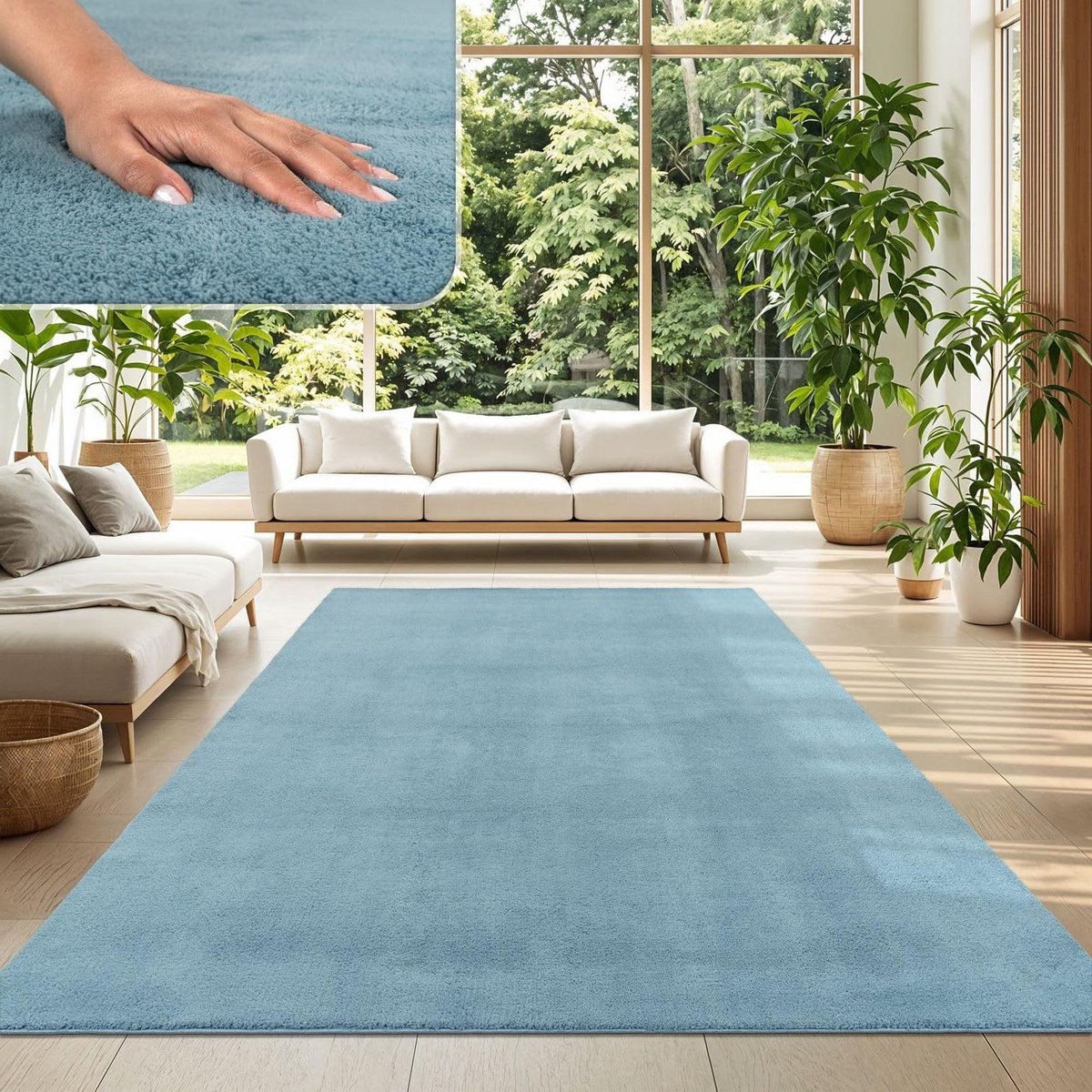 Vloerkleed Kortpolig - Modern Design - Woonkamer Decoratie - Ondersteunt Vloerverwarming -