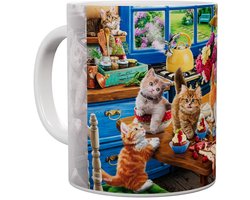 Katten Kittens In The Kitchen - Mok 440ml 440