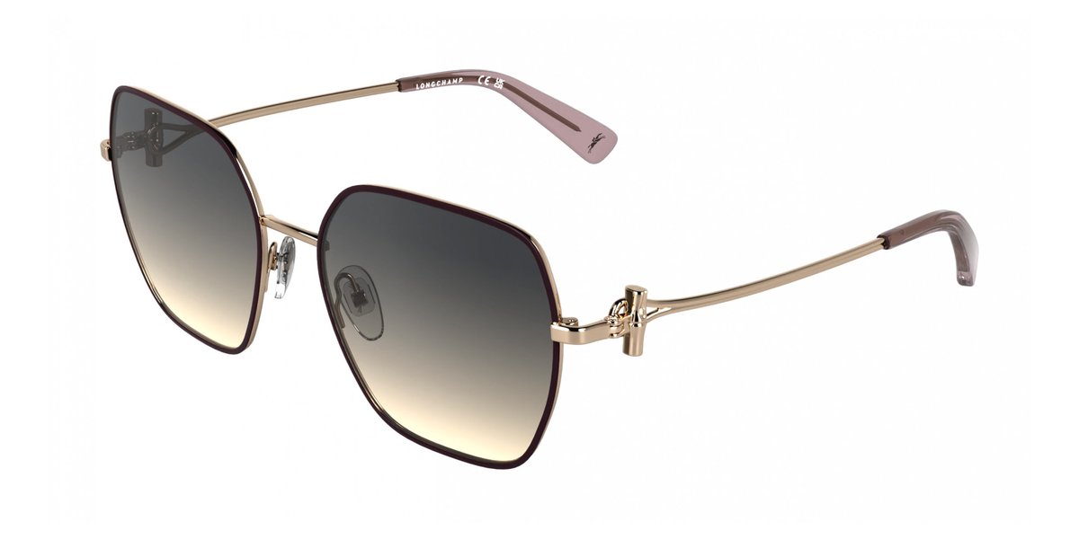 Longchamp LO190S Rose gold/gradient grey nude 56/18/140 WOMAN Zonnebrillen