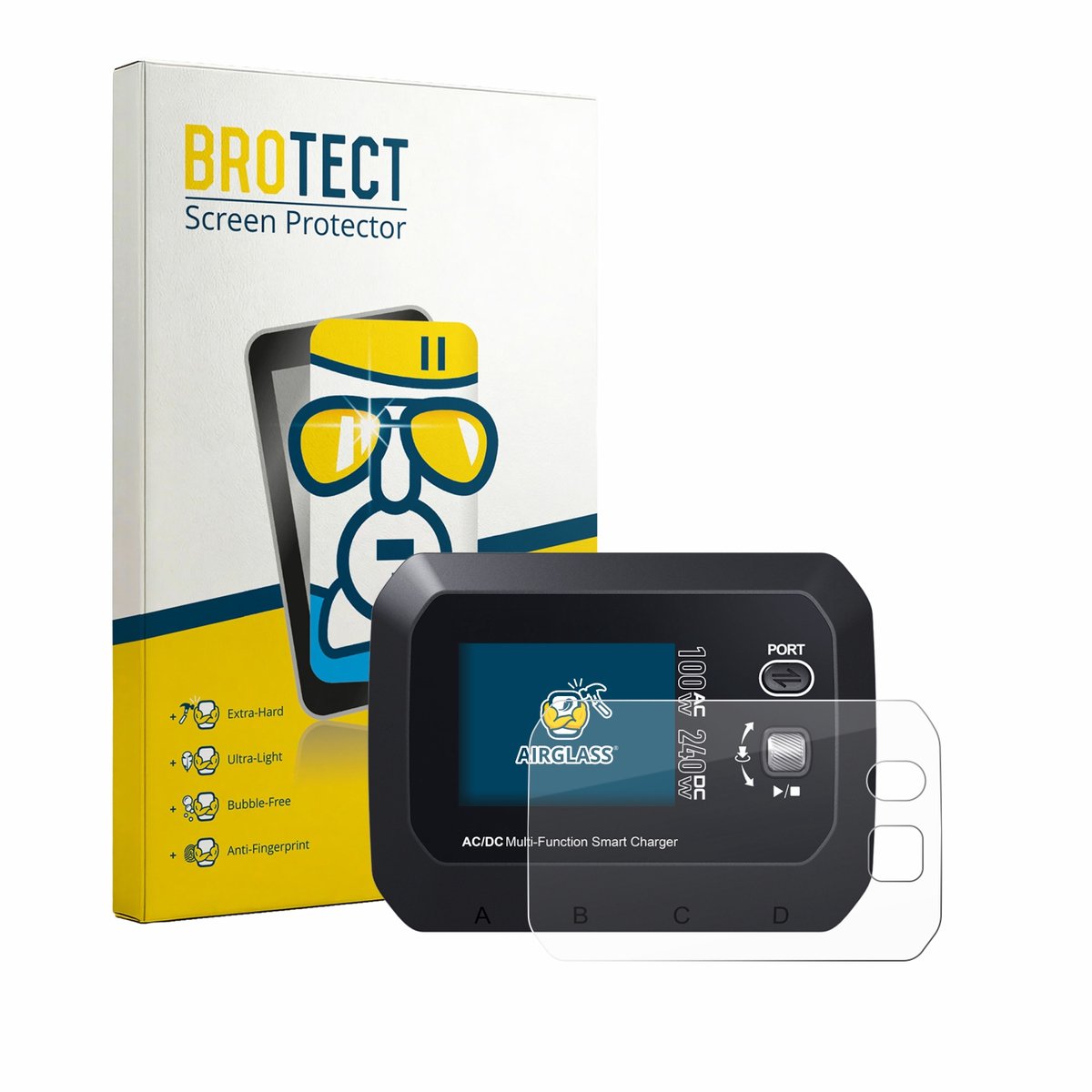 Screenprotector voor SkyRc Q100 Neo Beschermglas transparant