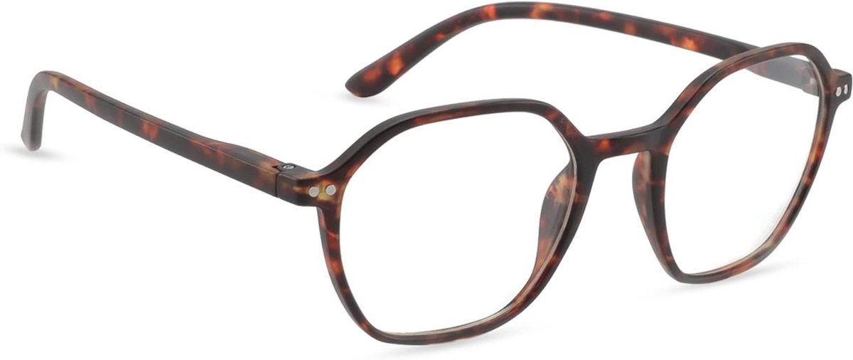 Blauw Licht Blokkerende Bril - Computer Bril Anti Blauw - Scherm Tijd Verminderen - Zeshoekig Frame - 18 g