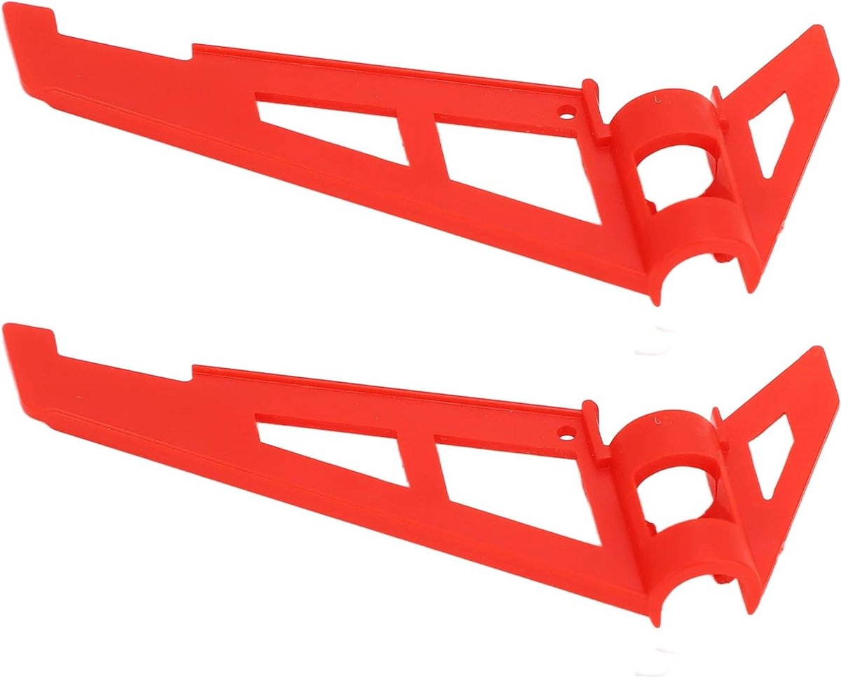 RC Helikopter Staart - Vervangende Staartstukken - RC Vliegen - Specifiek Model - 2 Stuks - Rood