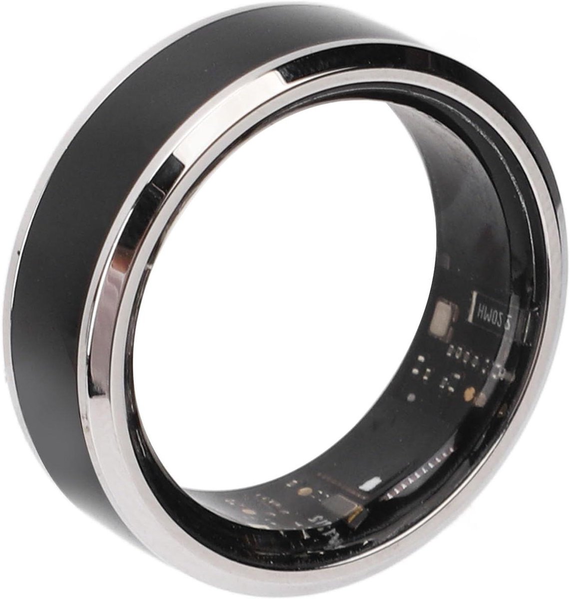 Smart Ring Gezondheidstracker - Fitness Ring Slaapmonitor - Gezondheid Monitoren - Ingebouwd Bewegingsspel - Maat 9 - Zwart