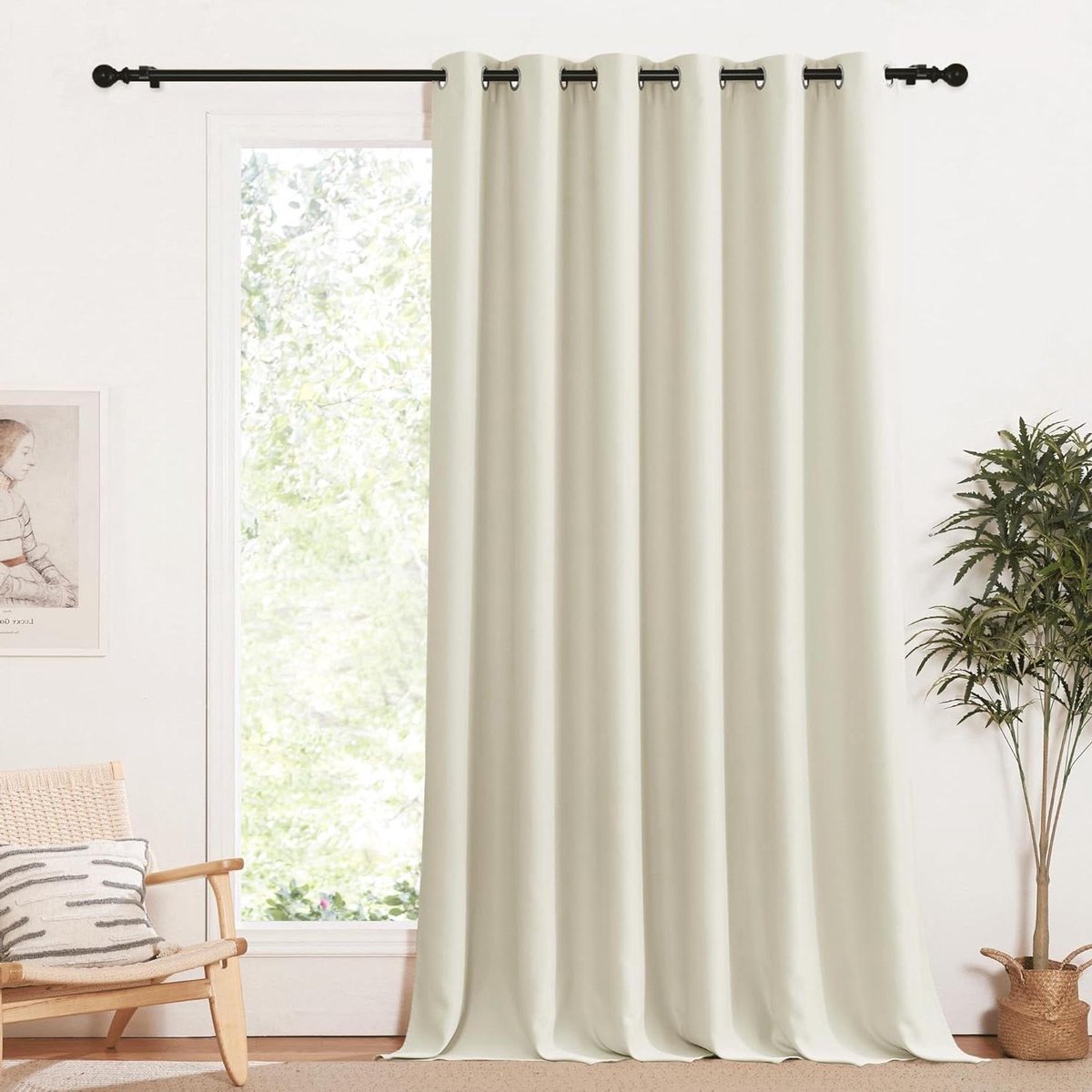 Verduisterende Gordijnen - Raambekleding - Slaapkamer Decoratie - Drievoudige Weeftechnolo