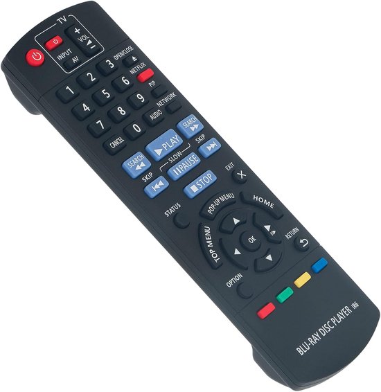 Vervang Afstandsbediening - Afstandsbediening Speler - Blu-ray Speler Bediening - Geen Programmering Nodig - 15 x 8 x 08 cm — afbeelding 2
