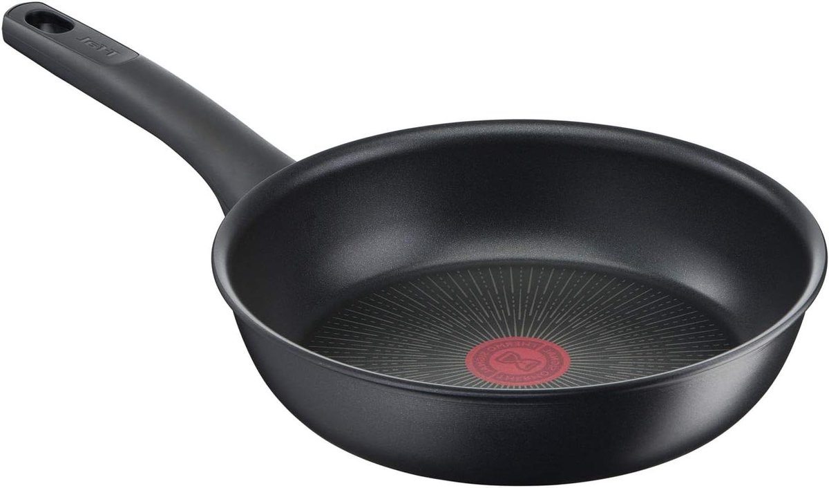 Koekenpan - Koekenpan All-Heat - Dagelijks Koken - Titanium Non-stick - 24 cm - Zwart