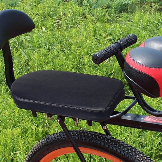 Bagagedrager kussen - kussentje - fiets kussen - Fietsstoeltje Achterzitje - Achterzitje Fiets - Fietskussen Bagagedrager - Stoelen voor mountainbikes - dikker zitvlak - 30CM*15CM van HOMAAX — afbeelding 2
