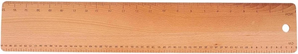 Broodschil - Bakplank Deeg - Brood Bakken - Met Maatindicatoren - 63 cm - Houtkleur