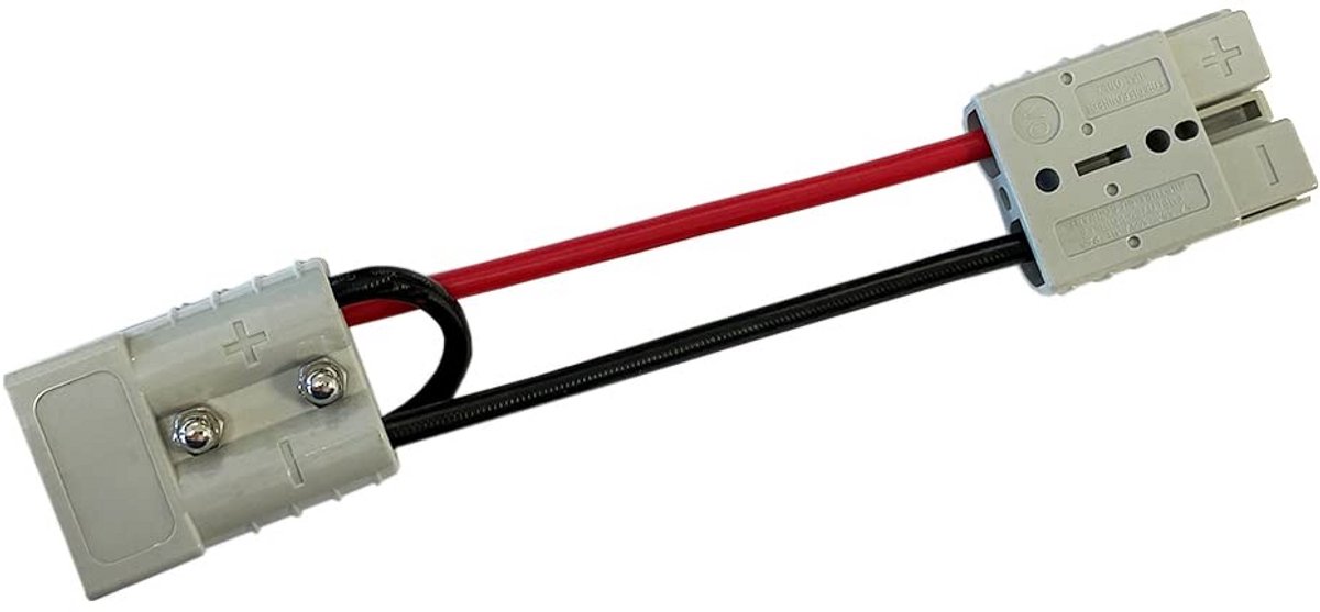 Adapterkabel - Verbindingskabel - Serie Schakeling - Plug and Play - 20 cm - Grijs