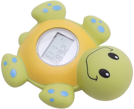 Multifunctionele Baby Badthermometer met Schattige Schildpad voor Veilig Badderen en Douchen van Kinderen — afbeelding 5