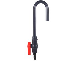 Dailygoods- Aquariumwaterwisselaar Hoge Kwaliteit PVC - Hangende Installatie - Stroomregelschakelaar - Voor 1/2", 5/8", 3/4" Slang - Duurzaam - Eenvoudige Installatie - Waterwisselaar
