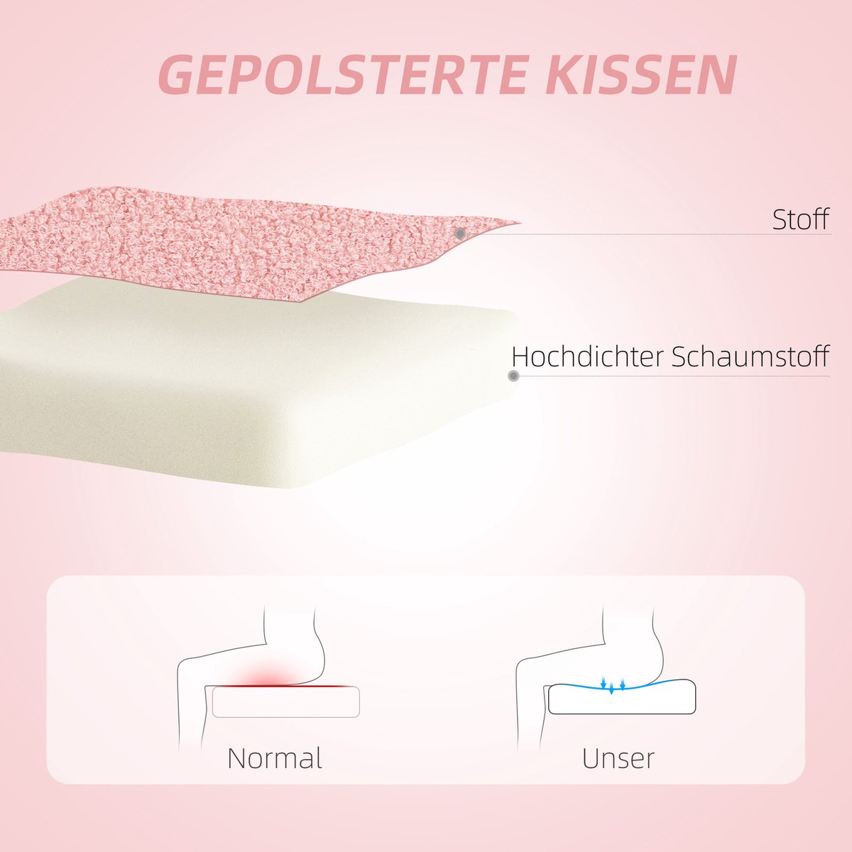 STILVORA Bureaustoel Met Hartvormige Rugleuning En Wieltjes thumbnail 3