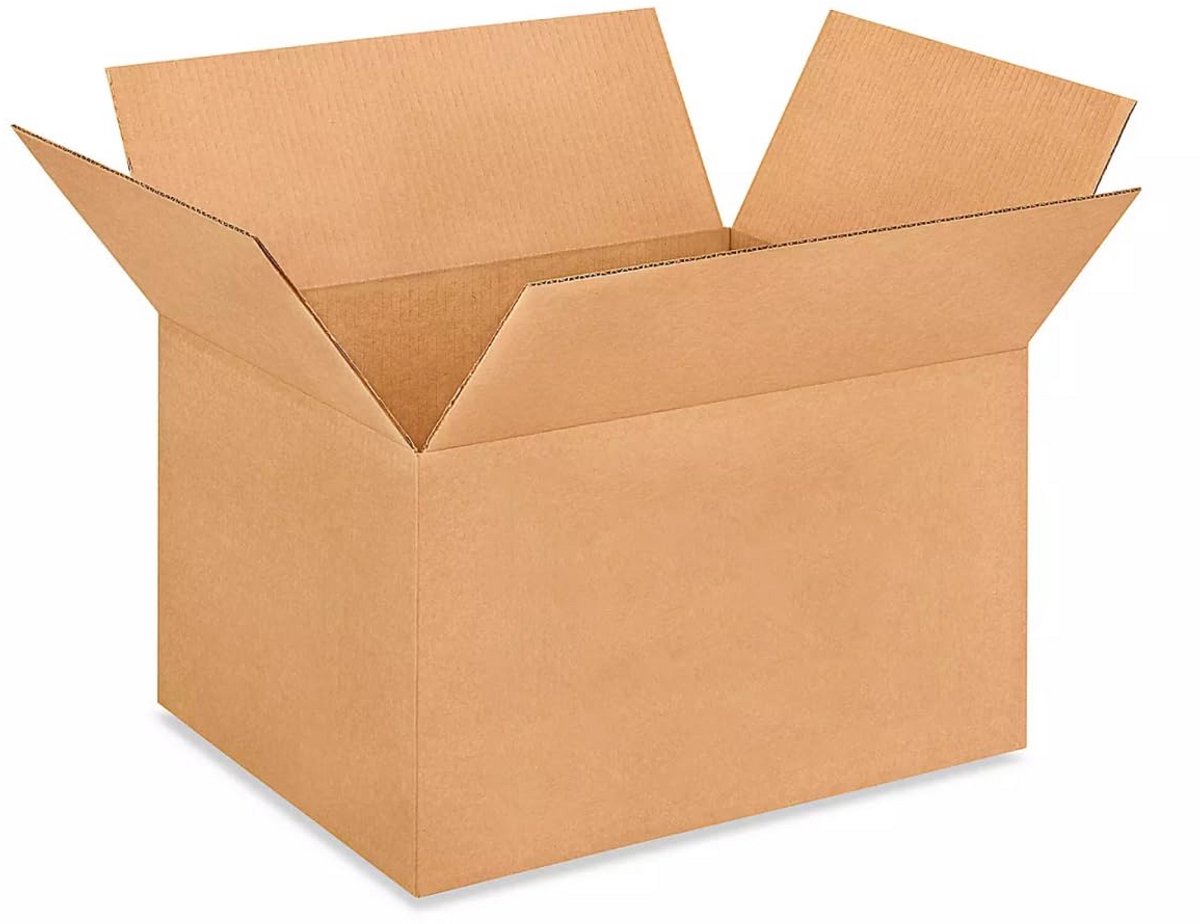 Verhuisdozen Medium - Verzenddozen Opslag - Spullen Verhuizen - 100% Recyclebaar - 35x35x20 cm - Bruin