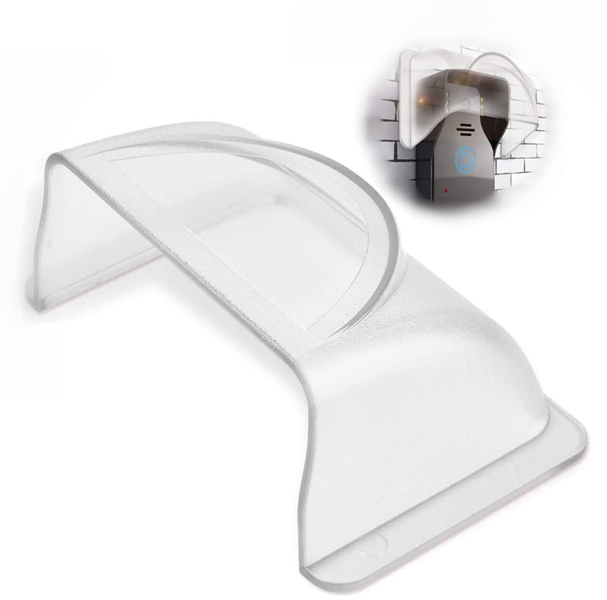 Dailygoods- Afdekking Kunststof - Waterdichte Hoes - Regenbescherming - Deurbel Bescherming - Toegang Controle - UV Bescherming - Deurbescherming