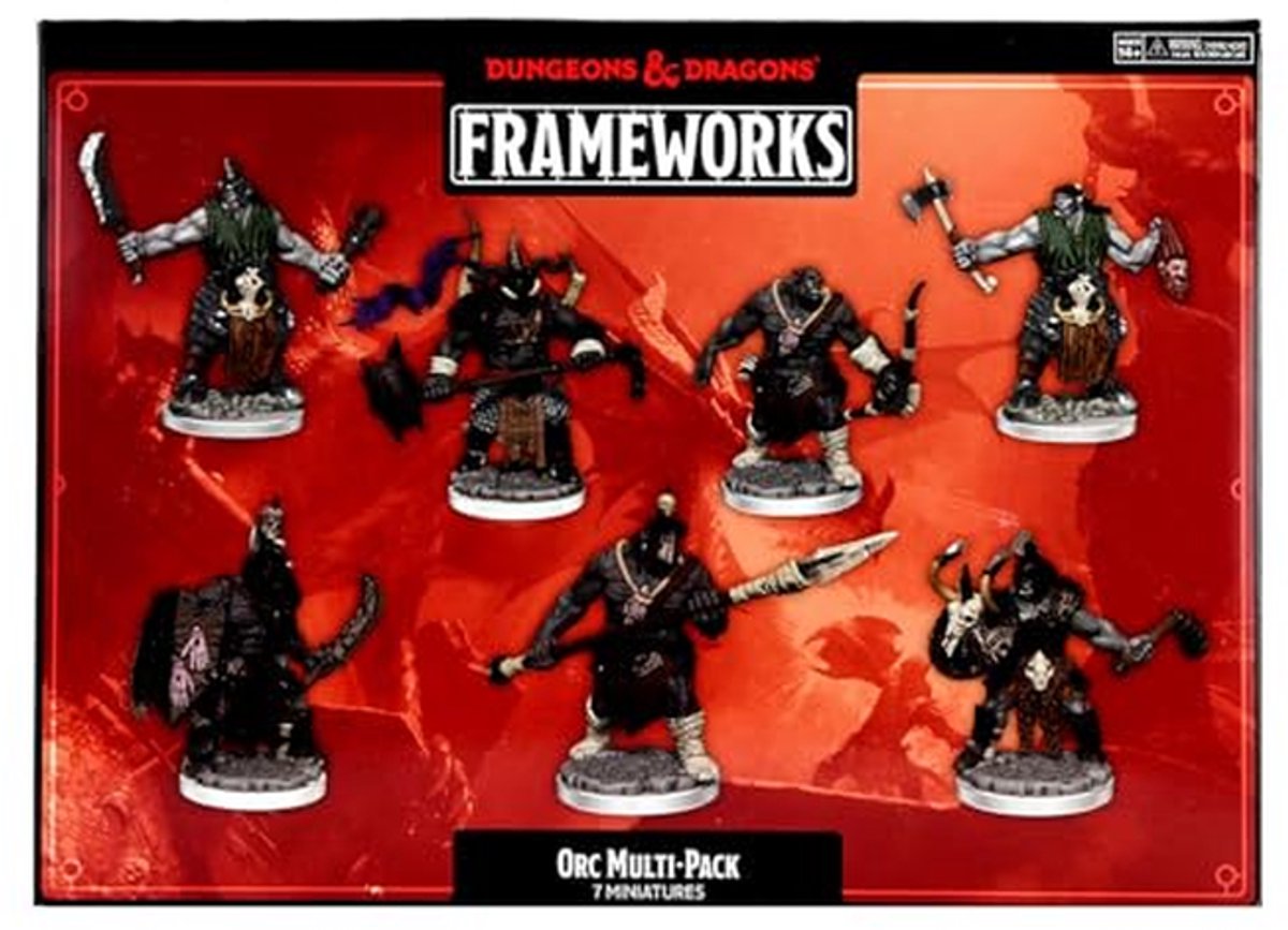 Miniaturen Set - Hobby Figuren - Hobby Schilderen - Aanpasbare Onderdelen - 7 Figuren - Meerkleurig