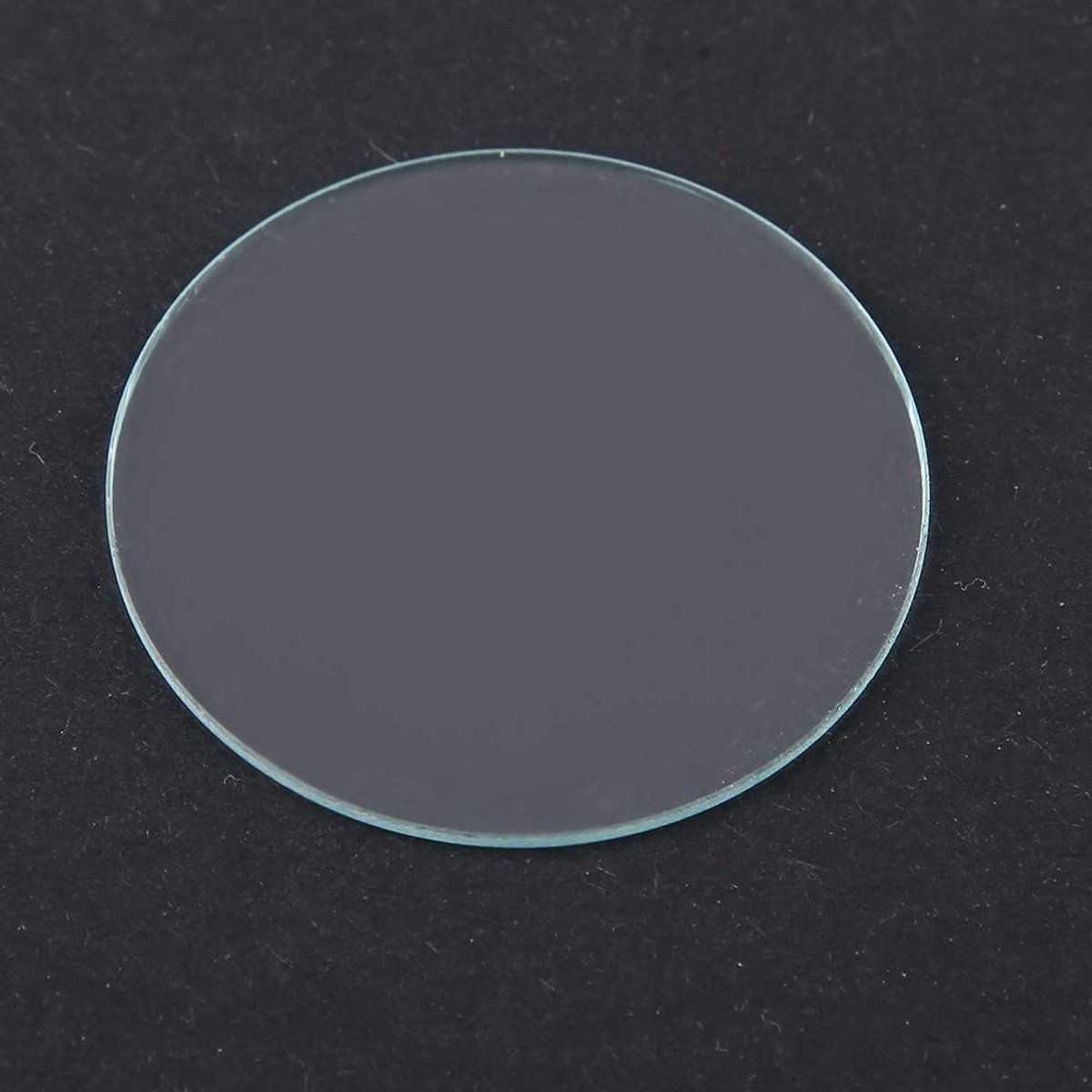Dailygoods- Horlogelens Plat Glas - Vervangend Glas - Krasvast - Corrosiebestendig - 39MM - Afgeschuinde Randen - Horloge Glas