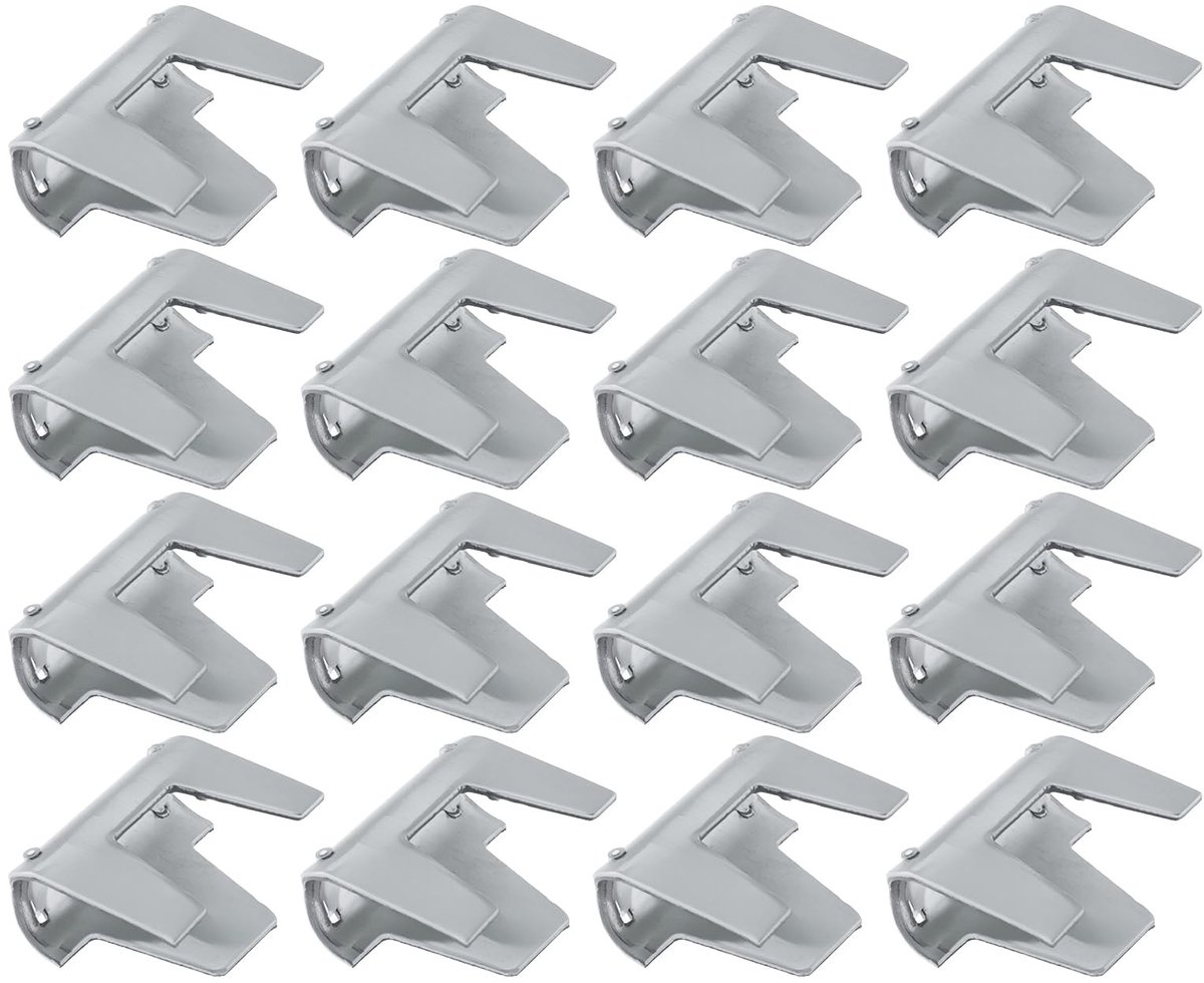 Dailygoods- Draadclips 160 Stuks - Bekleding Clips - Meubeldraad Bevestigingsmiddelen - Roestbestendig - 16.7x14x7.6mm - Voor Sofa en Stoel Reparatie - Meubelclips