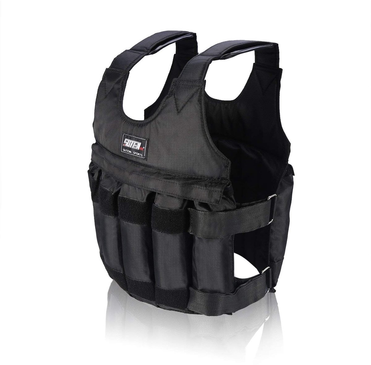 Dailygoods - Verstelbare Boksen Gewogen Jas - Gewicht Training Vest - Maximaal 50kg - Ideaal voor Fitness - Versterk je Training - Verstelbaar en Comf...