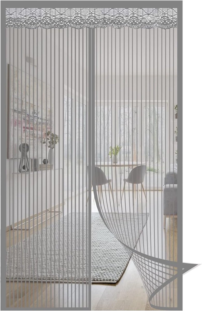 Magnetische Hor - Insectenwering Deur - Buiten Lucht - Automatische Sluiting - 100x225cm -