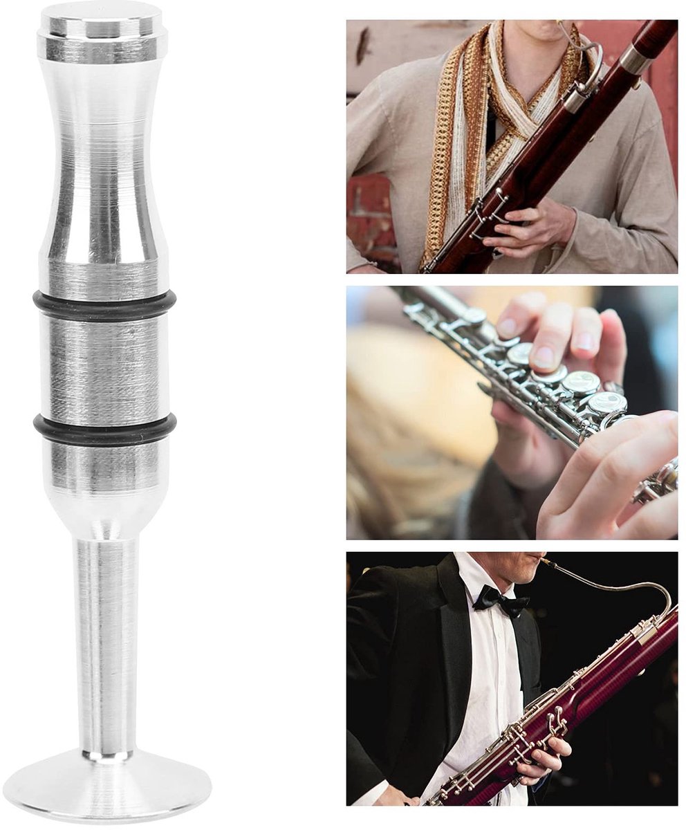 Dailygoods- Embouchure Trainer - Gebitsprotecties - Mondstuk Boksen - Mondstuk Stofzuiger - Oefening Hulpmiddel - Zilver