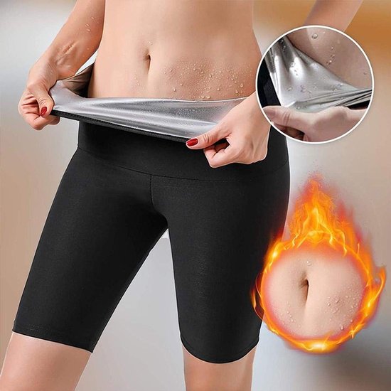 Zweetshorts Sauna Effect - Gewichtsverlies - Sportlegging - Thermo Shorts - Naadloze Afslanken - Comfortabele Taille - Afslankshorts — afbeelding 2