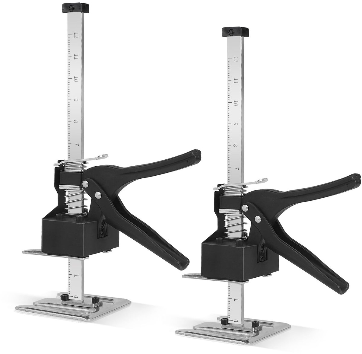 Dailygoods- Werkbesparende Arm 35 cm - Hoogteregelaar - Meubellifter - Tegellift - Ergonomische Handgreep - Duurzaam Roestvrij Staal - Heftafel