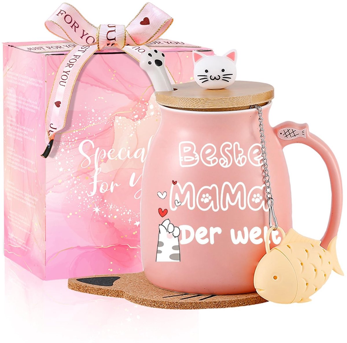 Dailygoods- Tasse Geïsoleerd - Persoonlijk Cadeau - Moederdag Cadeautje - Geschenk voor Mama - Verjaardagscadeau - Uniek Ontwerp - Mok