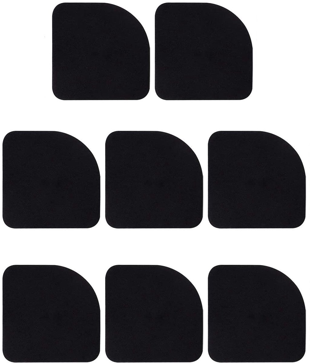 Dailygoods- Anti-vibratie Pads - Set van 8 Stuks - Absorberende Rubberen Ringen - Trillingsdempers Wasmachine - Stille Voetmatten - Schokdemping en Bescherming
