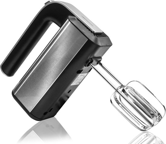 Krachtige elektrische handmixer met 5 snelheden en turbofunctie - Zilver en Zwart van Philips — afbeelding 2