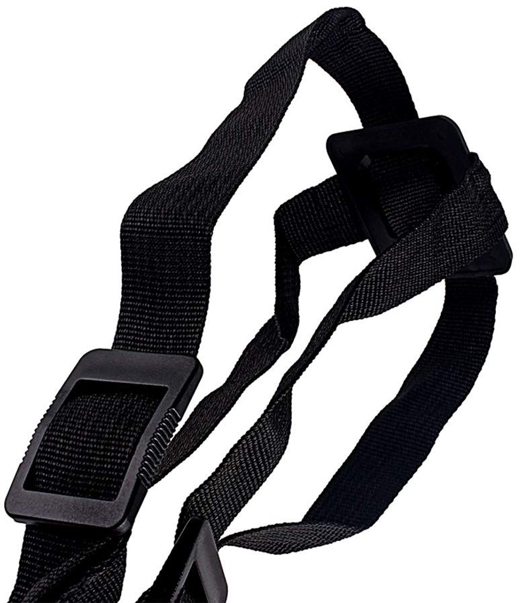 Dailygoods- Saxofoonriem Verstelbaar - Dubbele Schouderriem - Zacht Leer - Gewicht 78g - Breedte 26mm - Eenvoudig te Installeren - Halsband