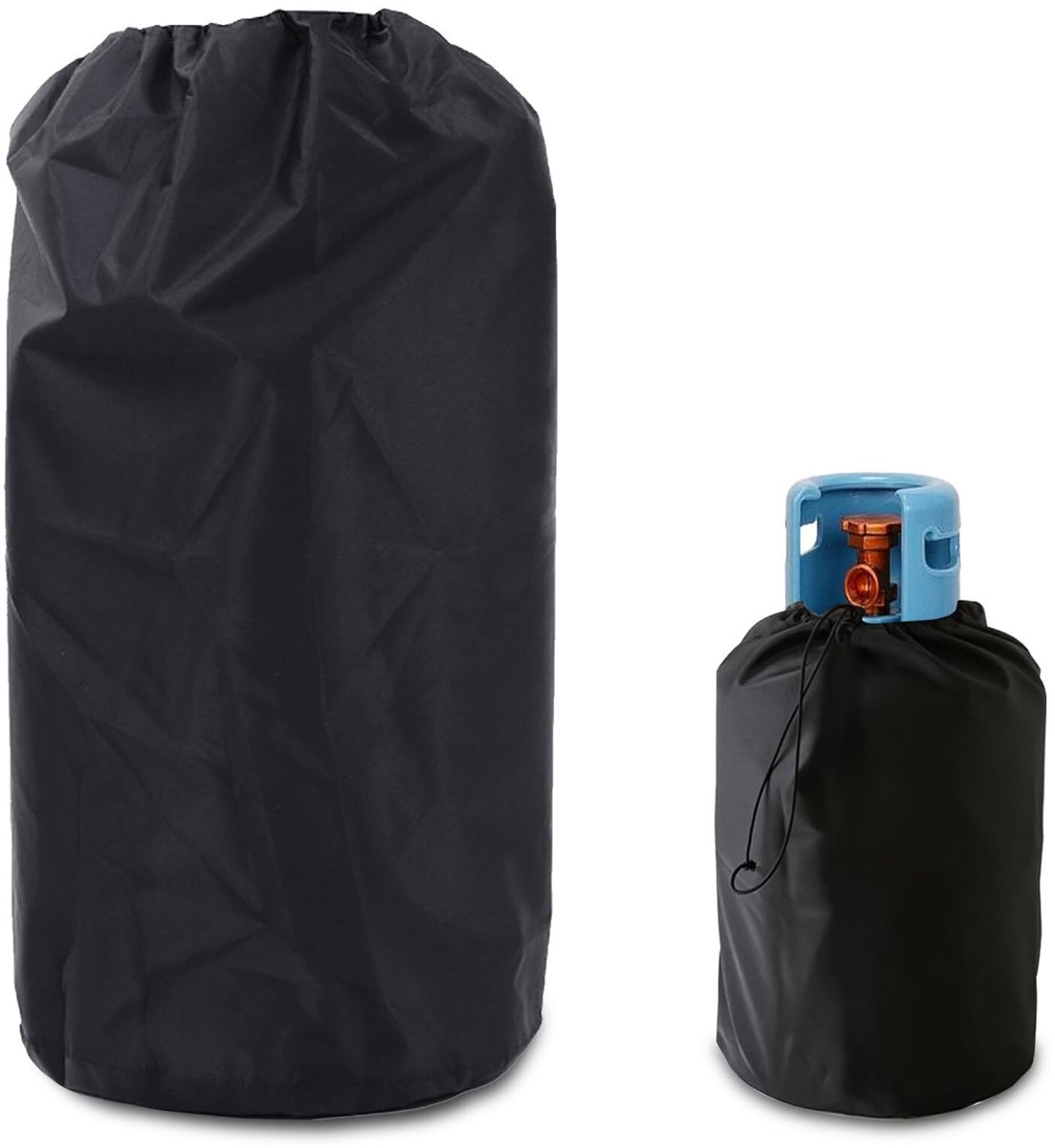 Dailygoods- Gasflessenhoes Hoogwaardige Oxford-stof - Verstelbaar trekkoord - Vuurvast - UV-bescherming - Waterafstotend - Duurzaam - Afdekhoes