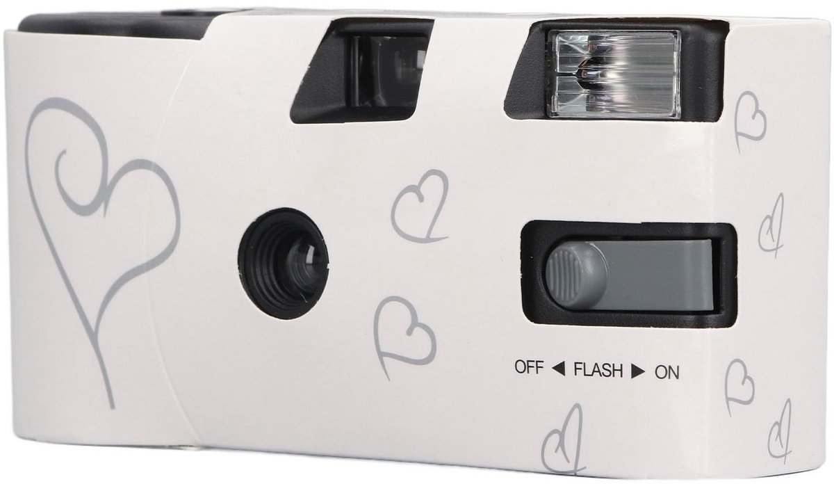 Dailygoods - Wegwerpcamera voor Bruiloft met 27 Kleurenfilms