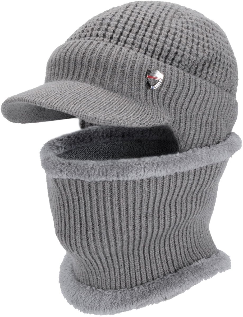 Dailygoods- Bivakmuts Winddicht - Warme Fleece - Dubbel Gelaagd - Unisex - Outdoor Sporten - Oorontwerp voor Extra Warmte - Skimaske