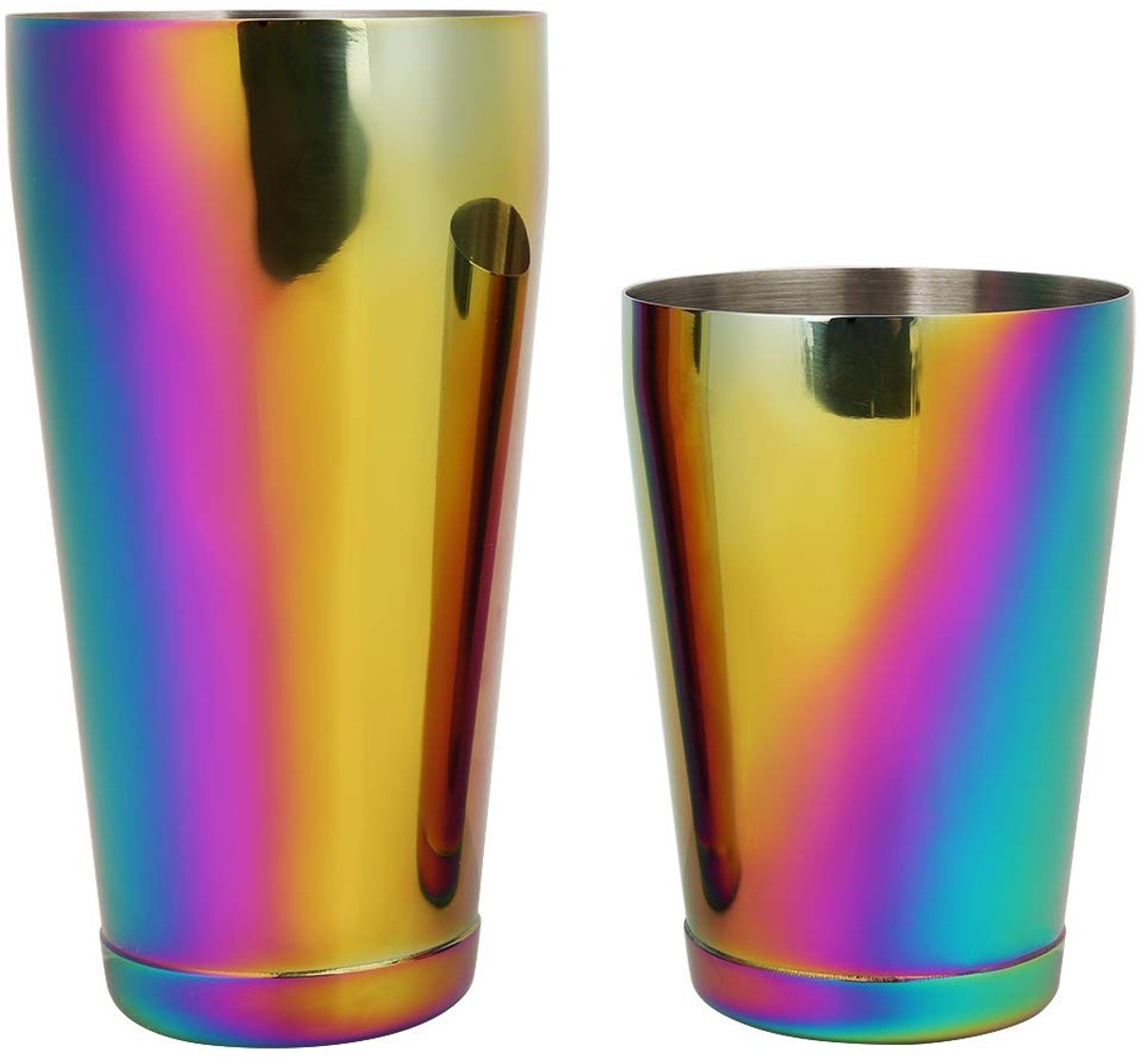 Dailygoods - Boston Cocktailshaker Set - 2-delige Roestvrijstalen Shaker voor Professionele Barmannen